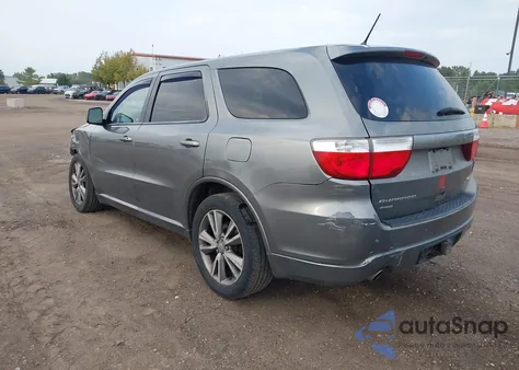 2013 Dodge Durango R/T z USA, uszkodzony, nr VIN 1C4SDJCT7DC613360